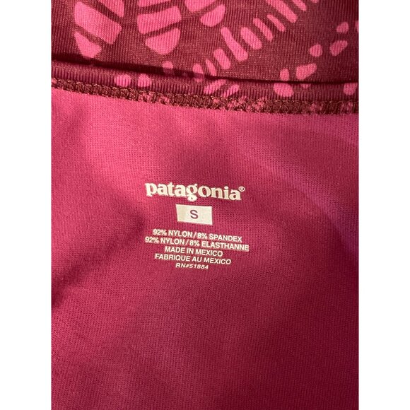 Patagonia Womens Sleeveless Patterned Top S Nylon & Spandex Blend - Picture 3 of 3